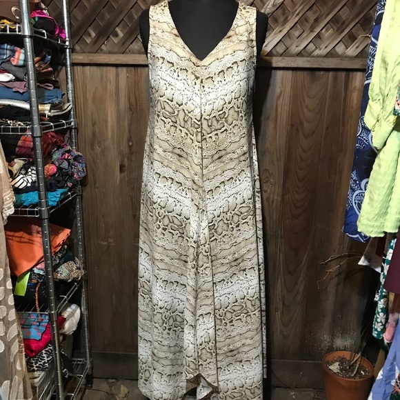 🦋 Emma & Michele snake print dress - Picture 1 of 1